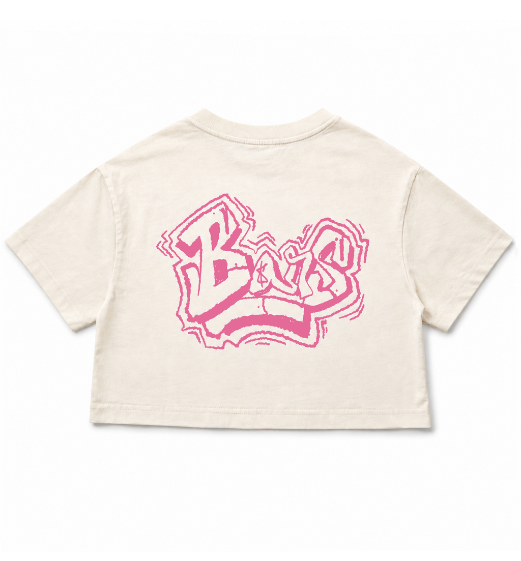 PINK CROP TOP